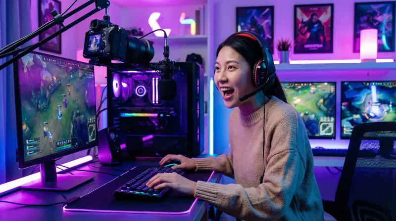 媚黑视频 - 电竞游戏直播